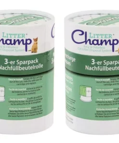 Litter Champ Nachfüllbeutel, 2 x 3 Stück
