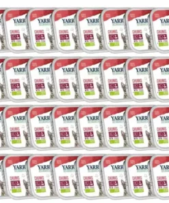 Yarrah Bio-Nassfutter Chunks mit Huhn & Rind, 32 x 100 g