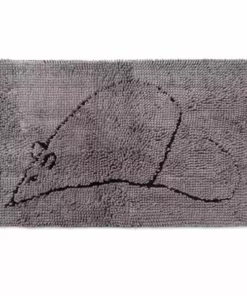 Dogs smarter by design Vorleger Dirty Cat LitterMat grau L
