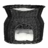 Trixie Weidenkorb 54 x 43 x 37 cm mit Liegedach, Schwarz 2 Trixie Weidenkorb 54 x 43 x 37 cm mit Liegedach, Schwarz -Katzenwelt Verkaufsgeschäft 58859939 xxl