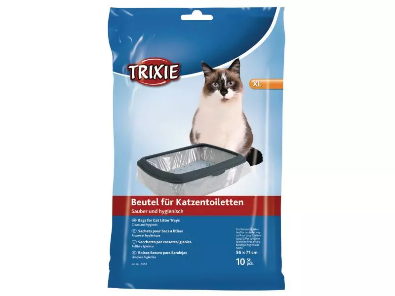 Trixie Katzentoilettenbeutel XL 10 Stück 3 Trixie Katzentoilettenbeutel XL 10 Stück