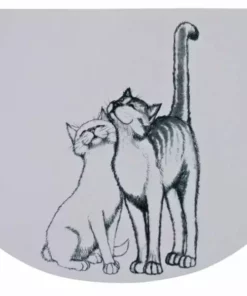 Trixie Napfunterlage Cat in Love 40 x 30 cm