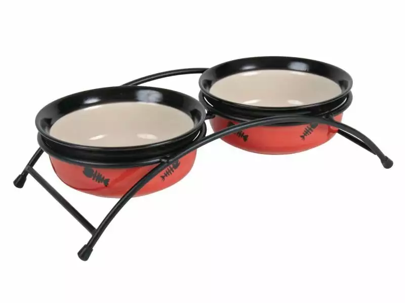 Trixie Napf-Set Eat on Feet 2 x 0.3 l / ø 12 cm 3 Trixie Napf-Set Eat on Feet 2 x 0.3 l / ø 12 cm