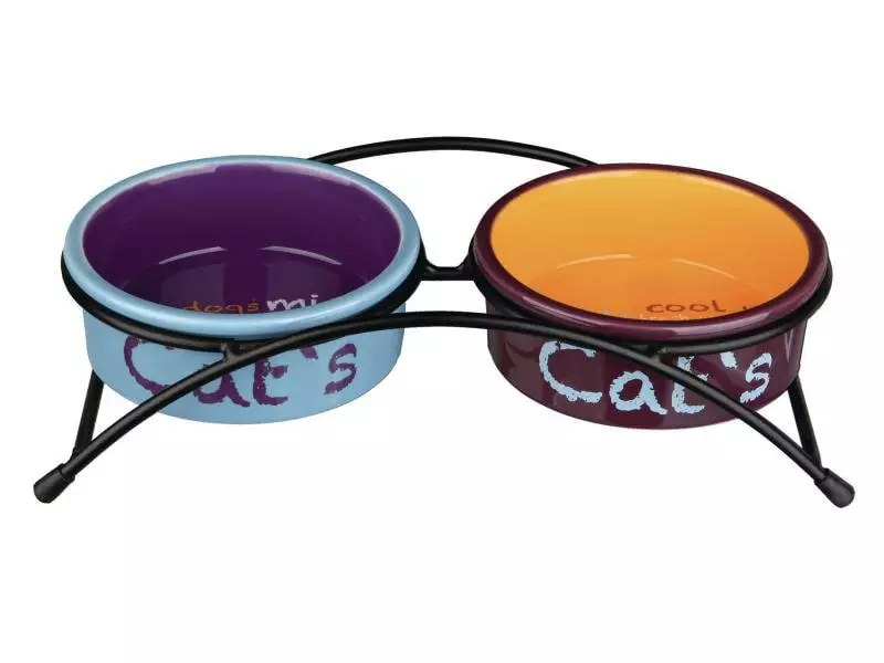 Trixie Napf-Set Eat on Feet 2 x 0.3 l / ø 12 cm 3 Trixie Napf-Set Eat on Feet 2 x 0.3 l / ø 12 cm