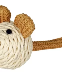 Trixie Katzen-Spielzeug Maus aus Papiergarn