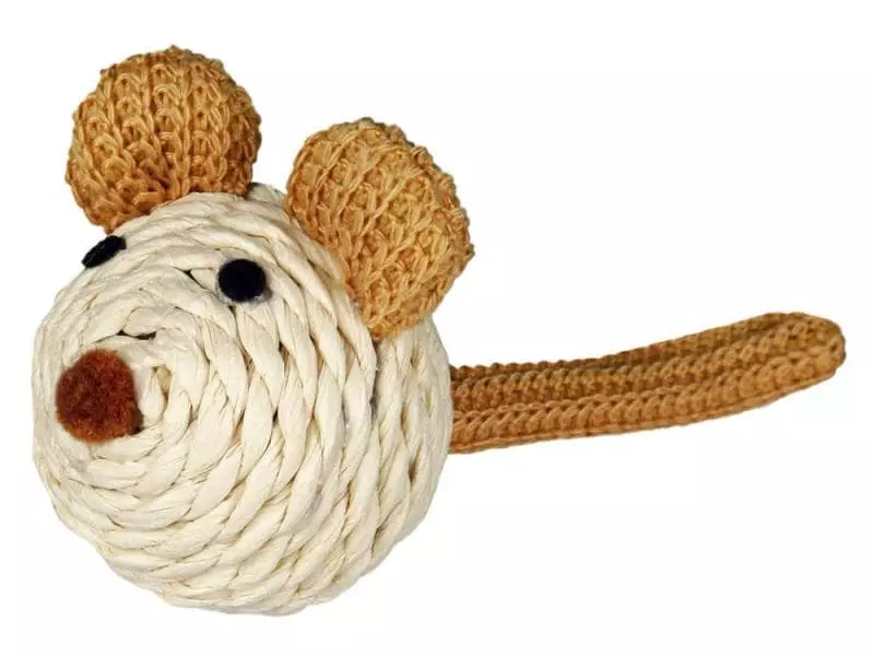 Trixie Katzen-Spielzeug Maus aus Papiergarn 3 Trixie Katzen-Spielzeug Maus aus Papiergarn