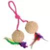 Trixie Katzen-Spielzeug Jute 2 Bälle am Seil 2 Trixie Katzen-Spielzeug Jute 2 Bälle am Seil -Katzenwelt Verkaufsgeschäft 58905086 xxl