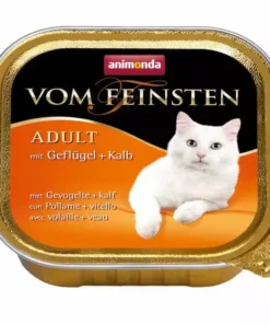 Animonda Nassfutter Vom Feinsten Adult Geflügel & Kalb, 100 g