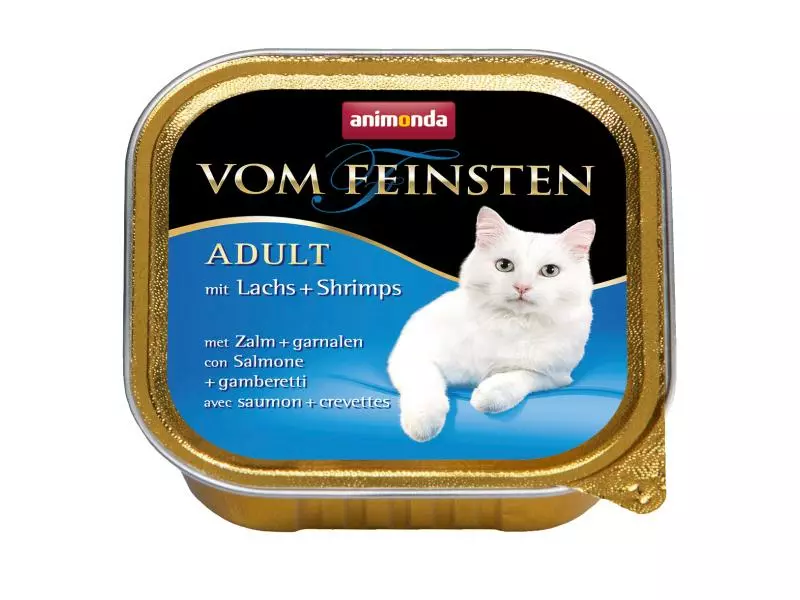Animonda Nassfutter Vom Feinsten Adult Lachs & Shrimps, 100 g 3 Animonda Nassfutter Vom Feinsten Adult Lachs & Shrimps, 100 g