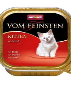 Animonda Nassfutter Vom Feinsten Kitten Rind, 100 g