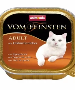 Animonda Nassfutter Vom Feinsten Adult Hühnchenleber, 100 g