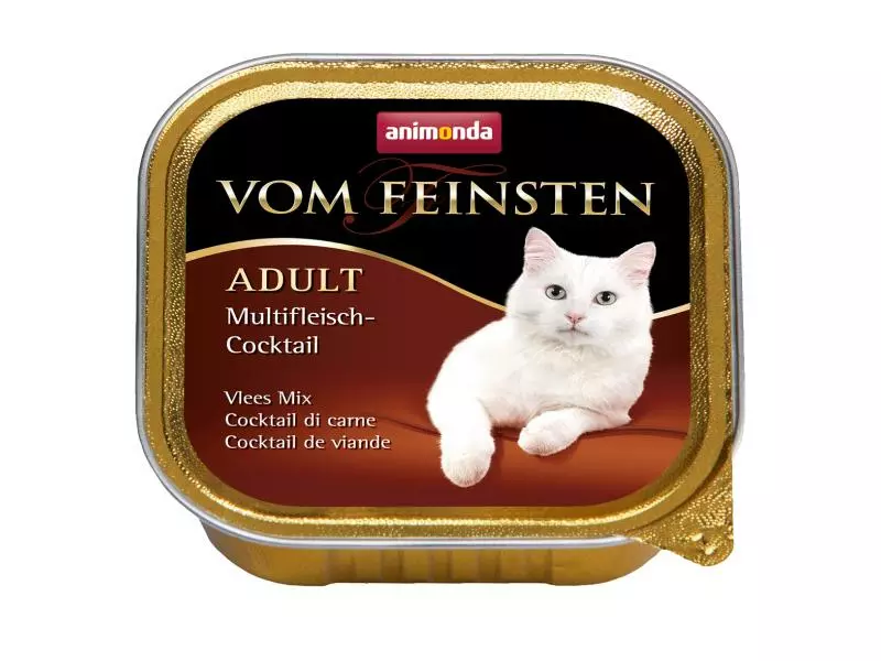 Animonda Nassfutter Vom Feinsten Adult Multi-Fleischcocktail, 100 g 3 Animonda Nassfutter Vom Feinsten Adult Multi-Fleischcocktail, 100 g