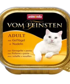 Animonda Nassfutter Vom Feinsten Adult Geflügel & Nudeln, 100 g