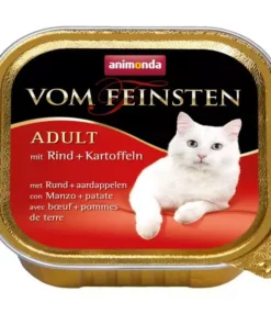 Animonda Nassfutter Vom Feinsten Adult Rind & Kartoffel, 100 g