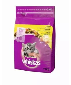 Whiskas Trockenfutter Junior Huhn, 950 g