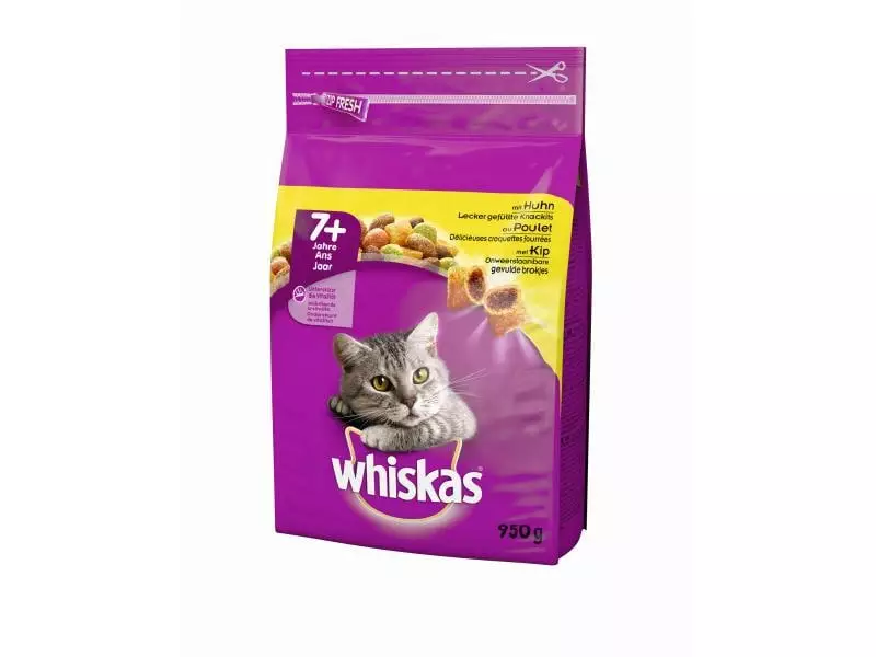 Whiskas Trockenfutter Senior Huhn, 950 g 3 Whiskas Trockenfutter Senior Huhn, 950 g